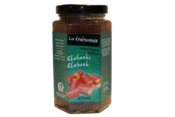 0164 - Tartinade rhubarbe - La Fraisonnée