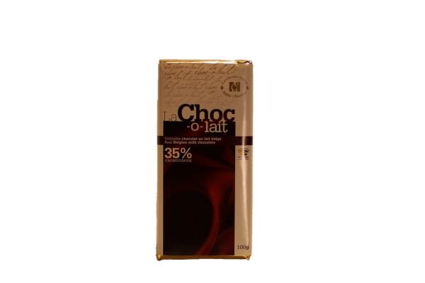 0214 - Barre 100g la Choc-o-lait - Les chocolats Martine